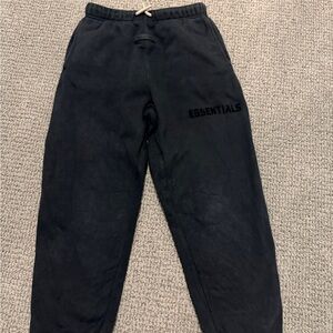 Fear of God Essentials Kids black Sweatpants